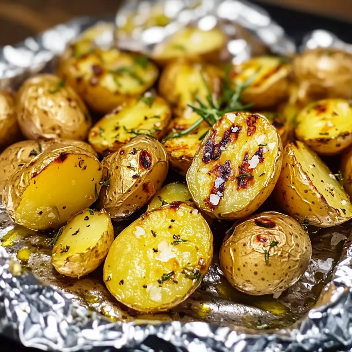 Savory Grilled Potatoes in Foil for Your Summer BBQ