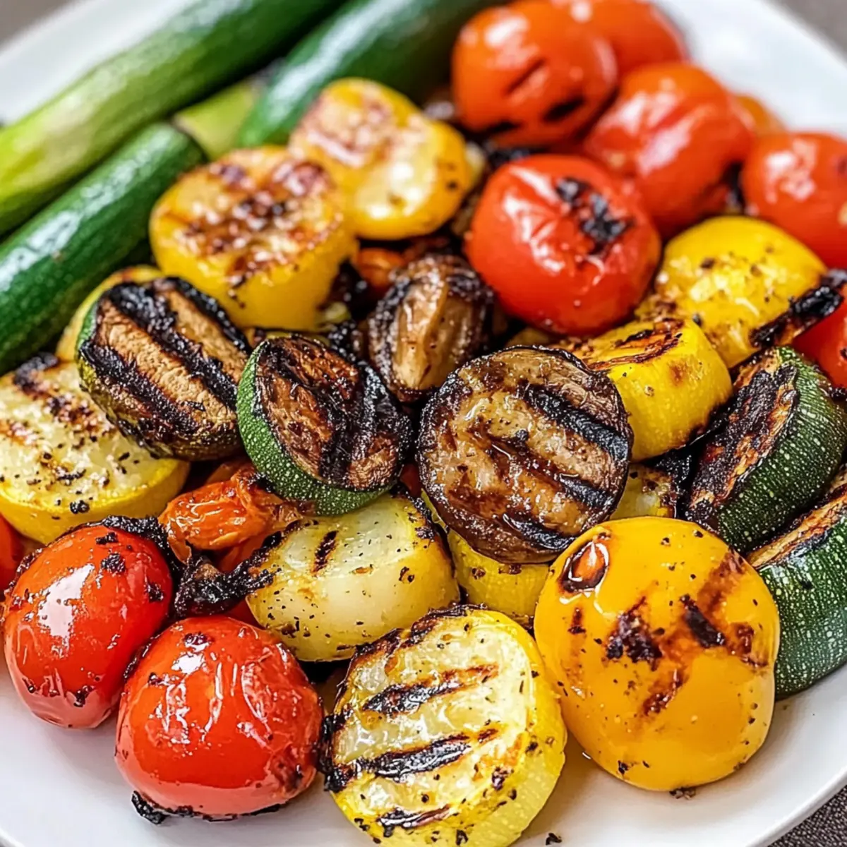 Savor Summer with Flavorful Marinated Grilled Vegetables
