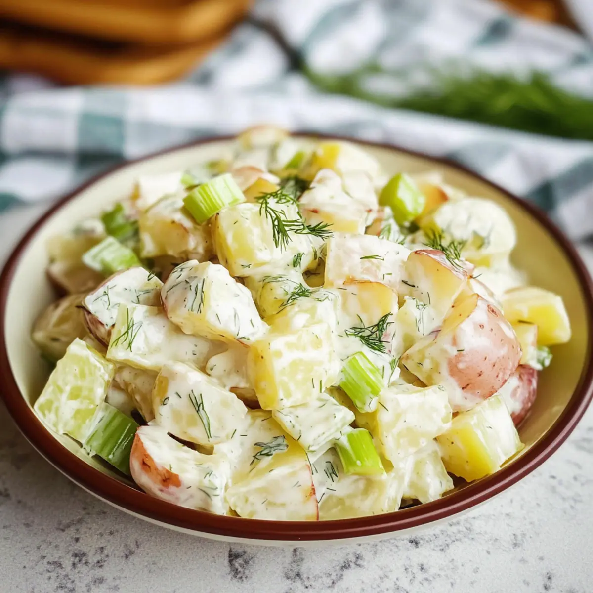 Refreshing Dill Potato Salad for Your Summer Gatherings