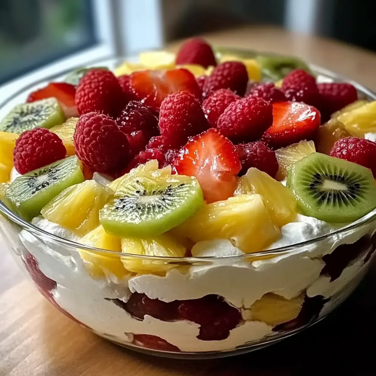 Tropical Hawaiian Cheesecake Salad for Refreshing Bliss