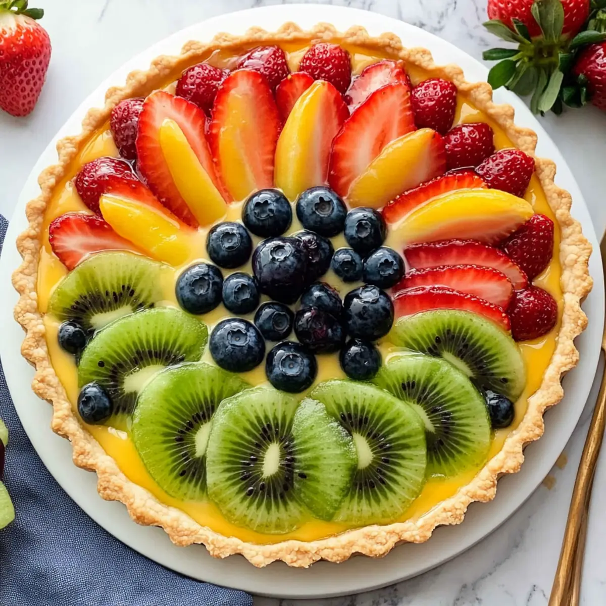 Fresh Fruit Tart: A Delightful French Dessert Experience