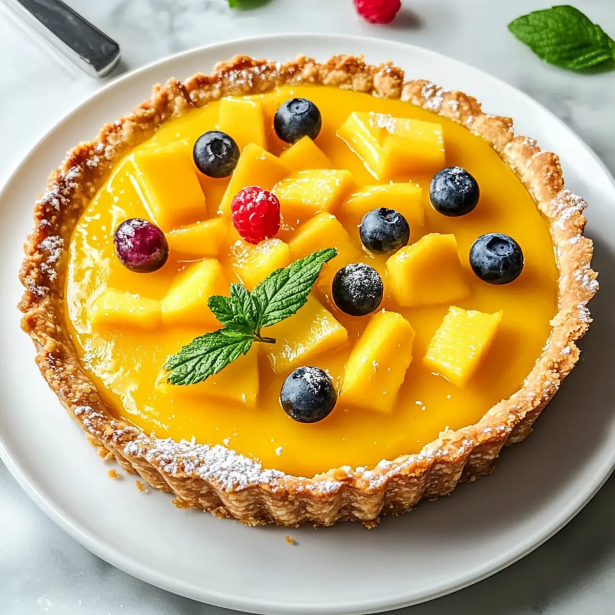Mango Curd Tart: A Tropical Treat You’ll Adore