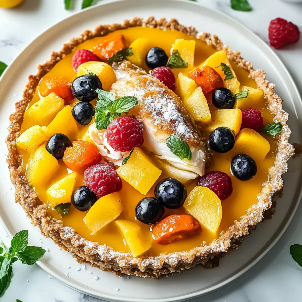 Zesty Mango Curd Tart: A Slice of Tropical Bliss