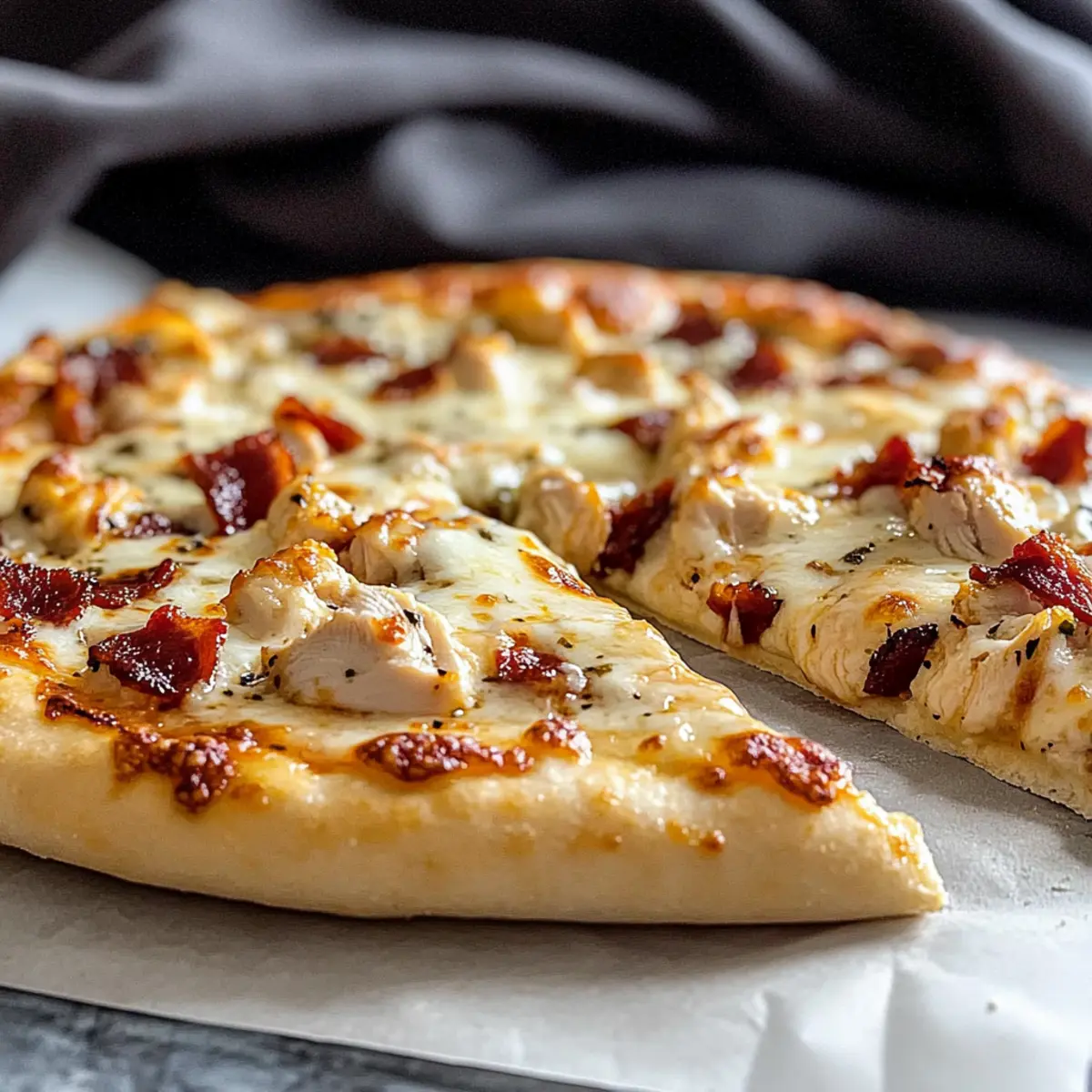 Savory Chicken Bacon Ranch Pizza for Family Pizza Night