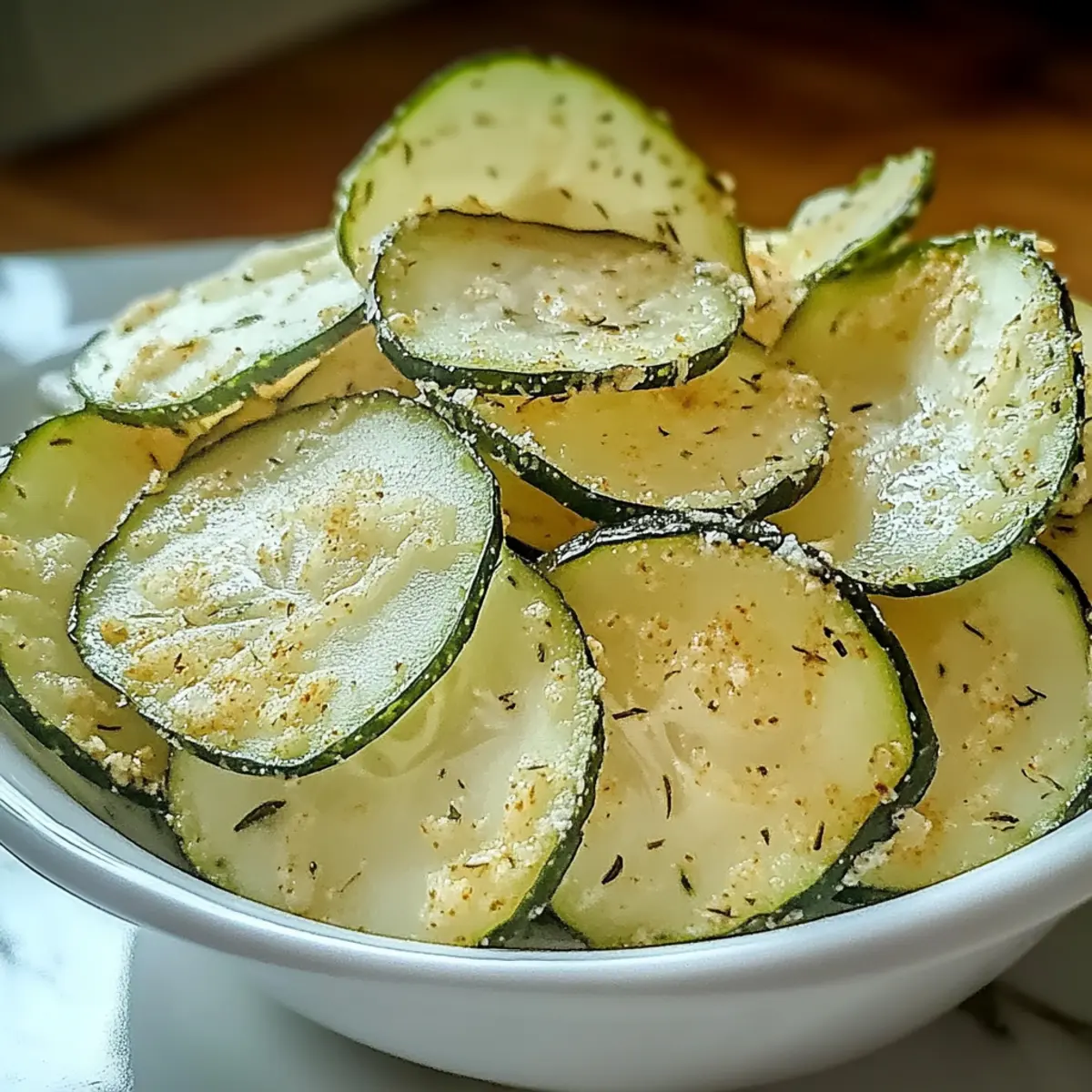 Crunchy Ranch Cucumber Chips for a Guilt-Free Snack Attack