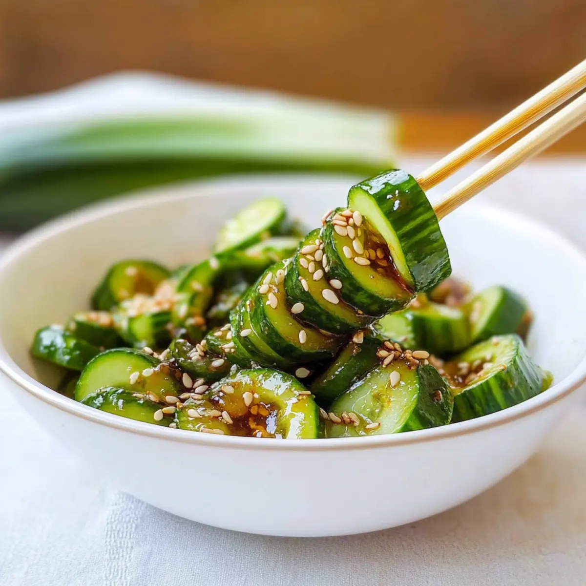Refreshing Asian Cucumber Salad Perfect for Hot Days