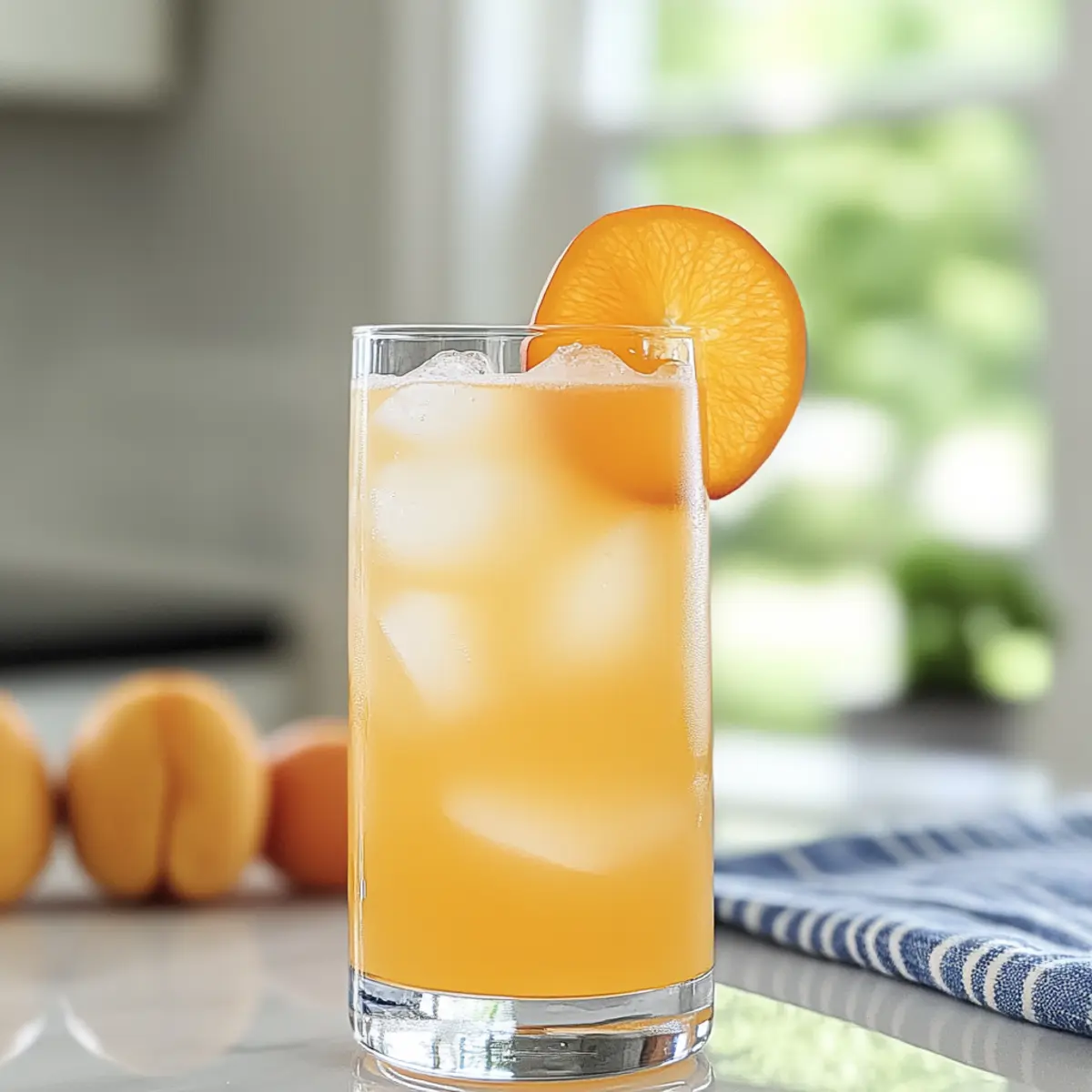 Zesty Apricot Lemonade Mocktail for Your Summer Vibes