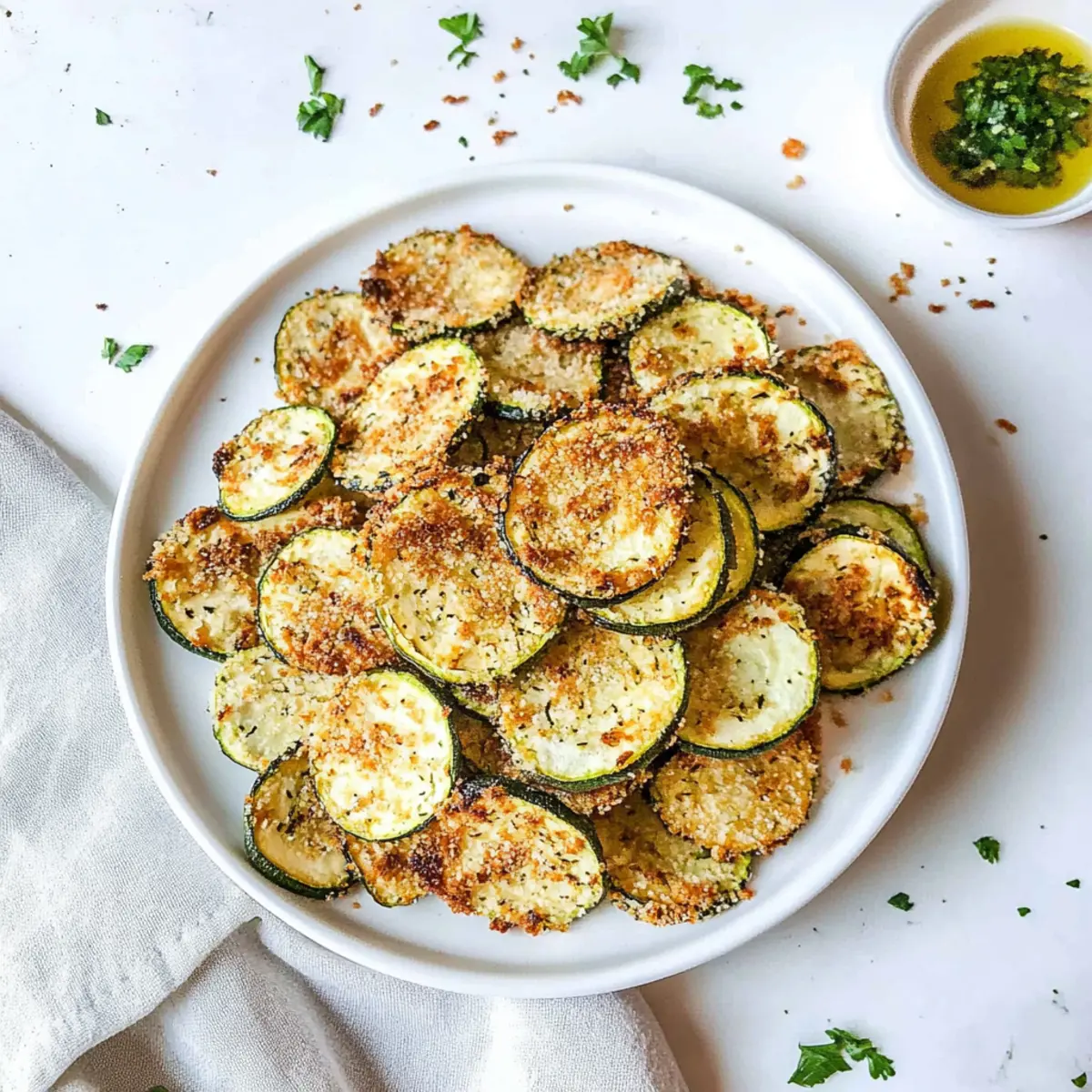 Crispy Baked Zucchini Chips – The Guilt-Free Crunch You Crave