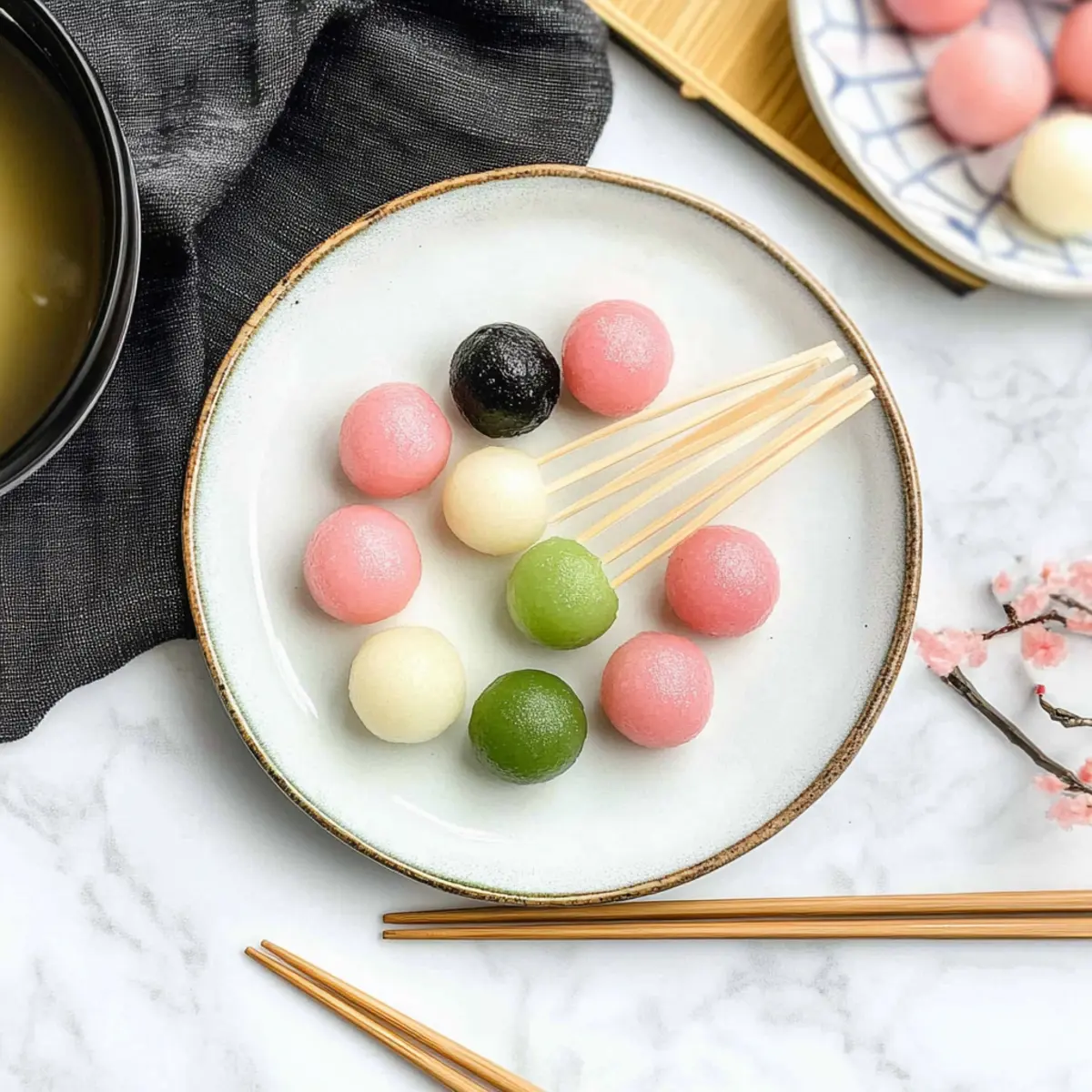 Delightful Hanami Dango: Colorful, Chewy Treat for Spring