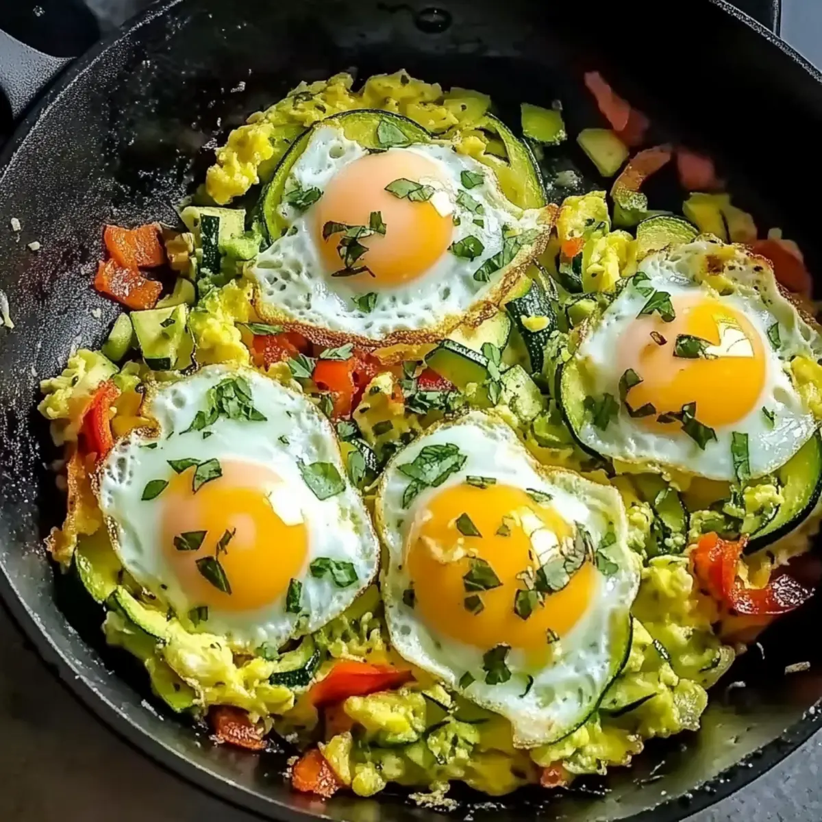 Fast Zucchini Breakfast Skillet: Quick, Wholesome Morning Bliss