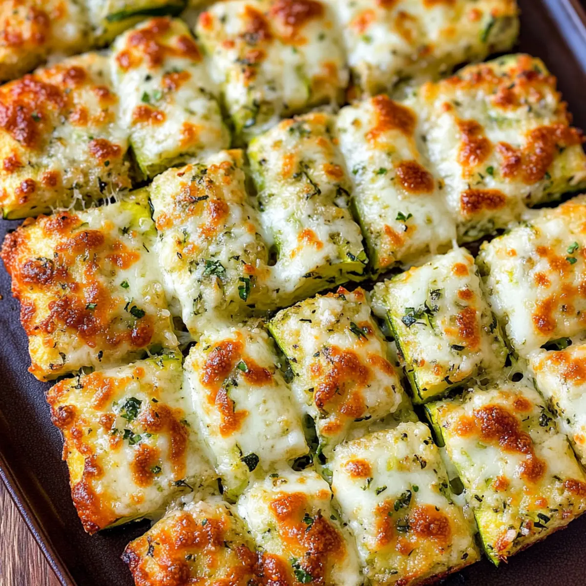 Cheesy Zucchini Breadsticks That Are Low-Carb and Irresistible