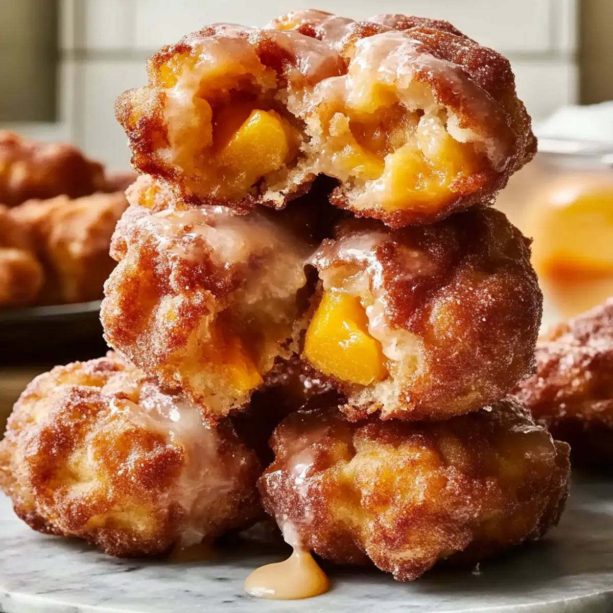 Southern Peach Fritters: Crispy, Sweet Comfort in Every Bite