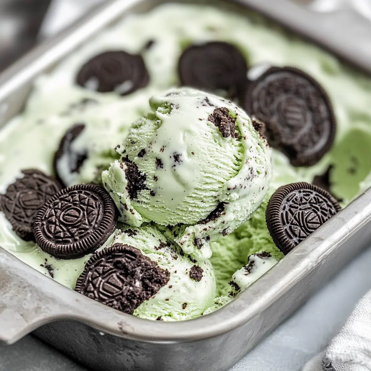 Mint Cookies and Cream Ice Cream That's Better Than Store-Bought