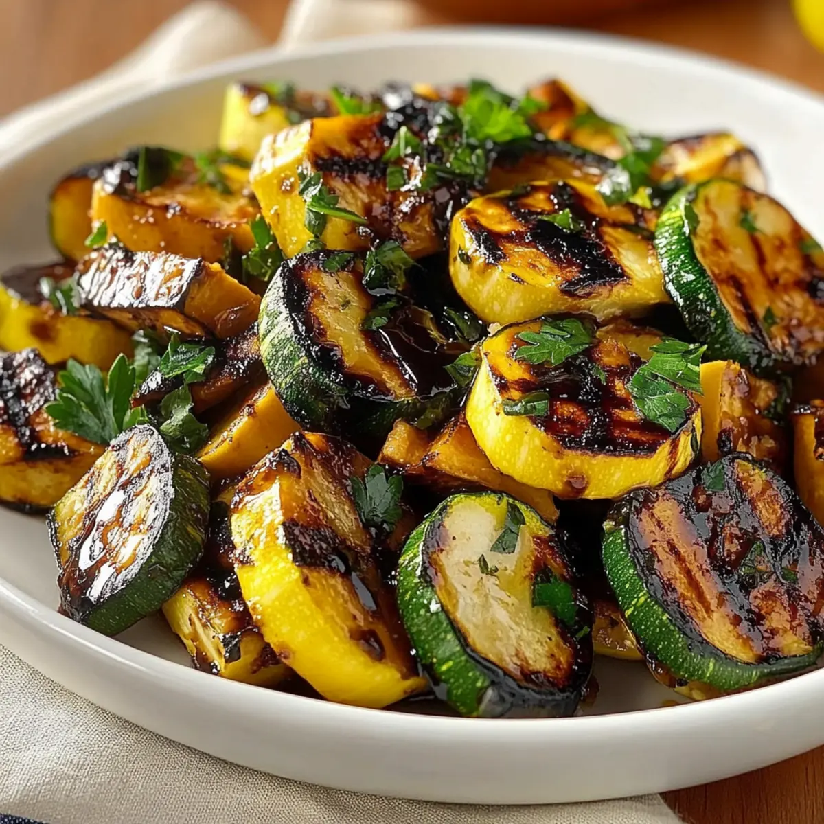 Charred Summer Squash and Zucchini: A Flavorful Grilling Delight