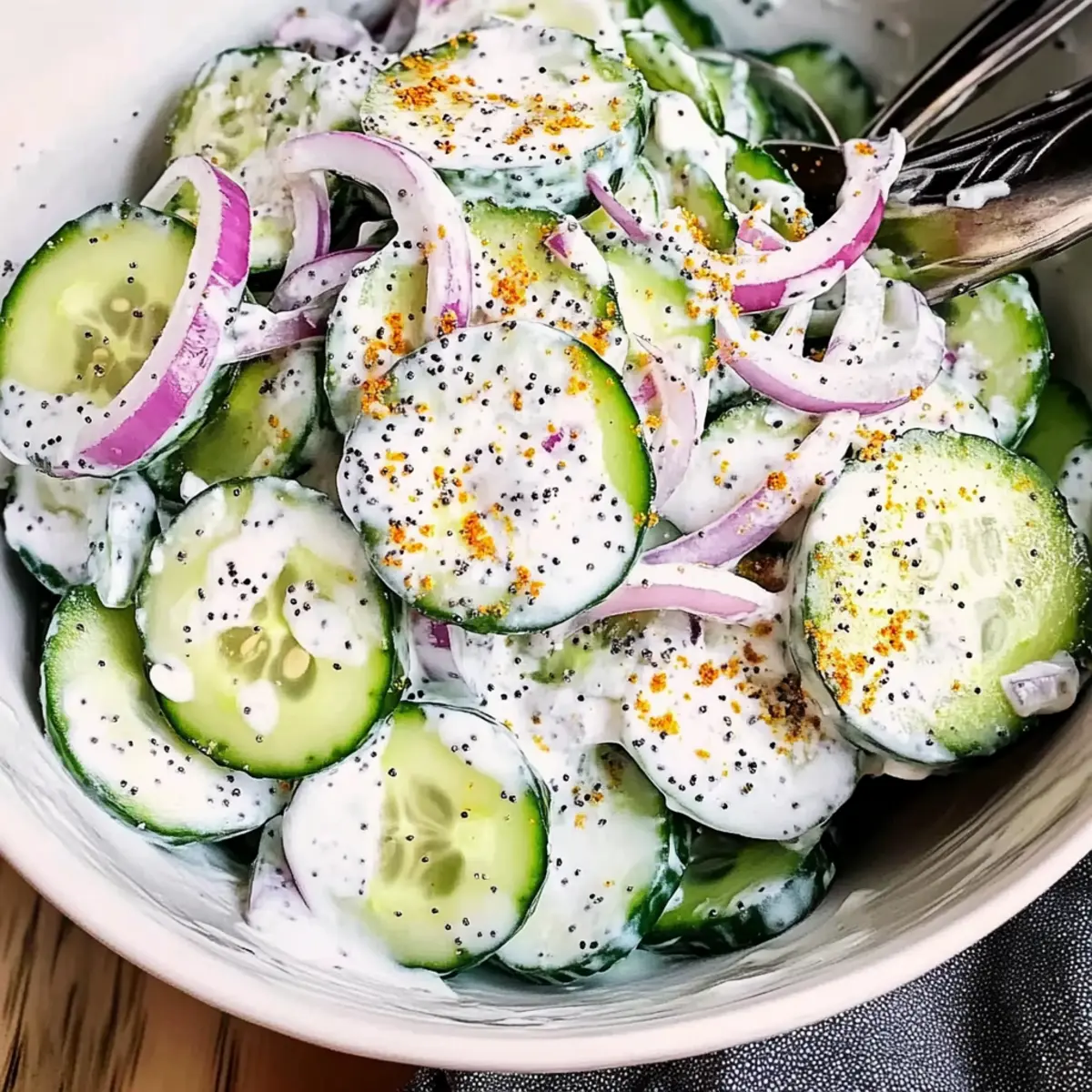 Cucumber Everything Bagel Salad: A Creamy Summer Delight