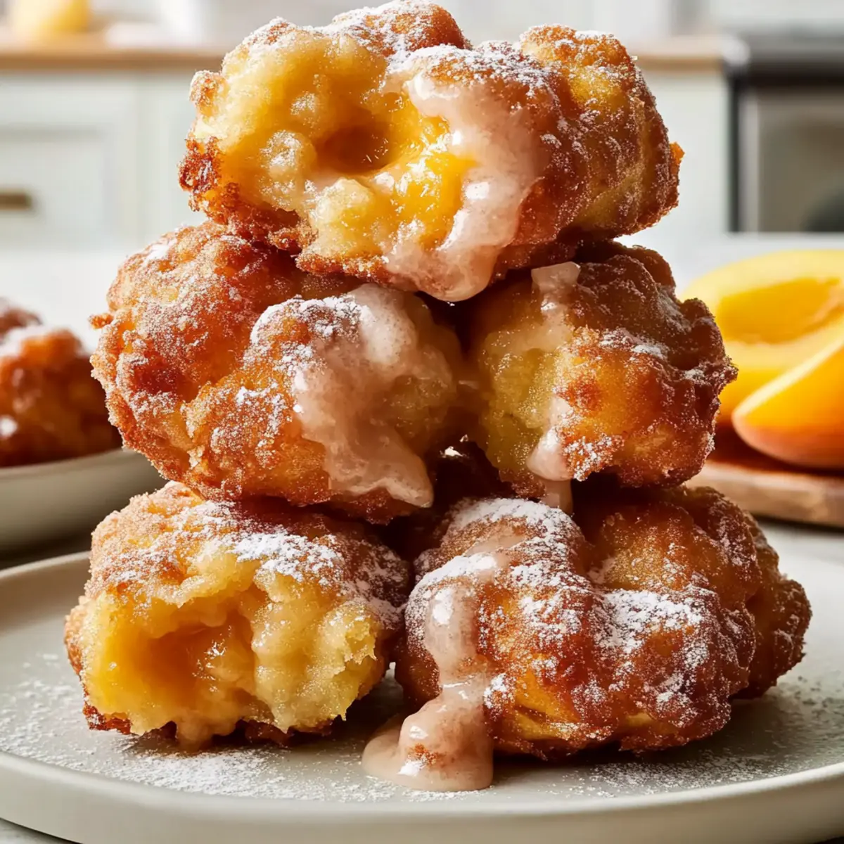 Southern Peach Fritters That Will Brighten Your Breakfast