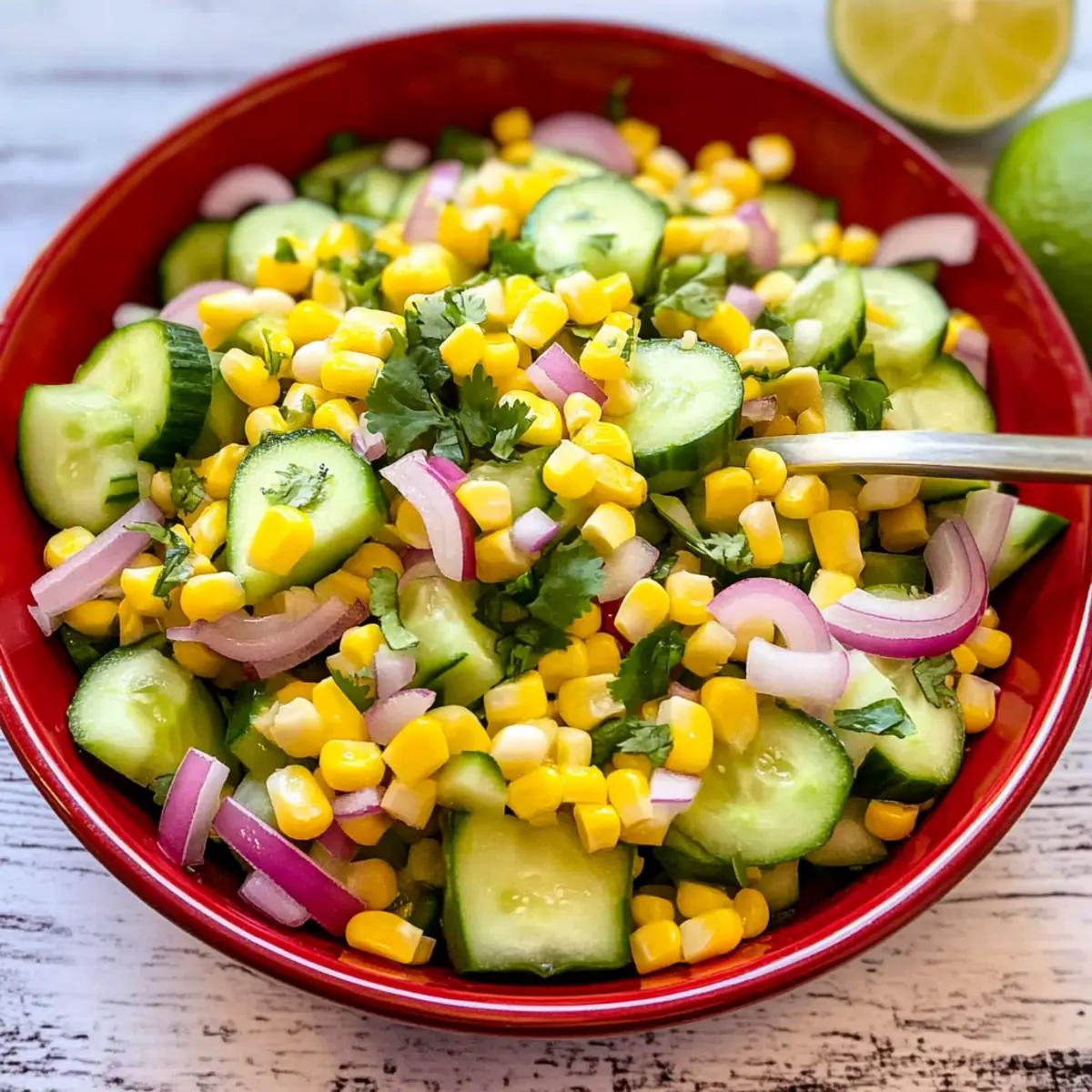 Cucumber Corn Salad: Refreshing Summer Crunch in 15 Minutes