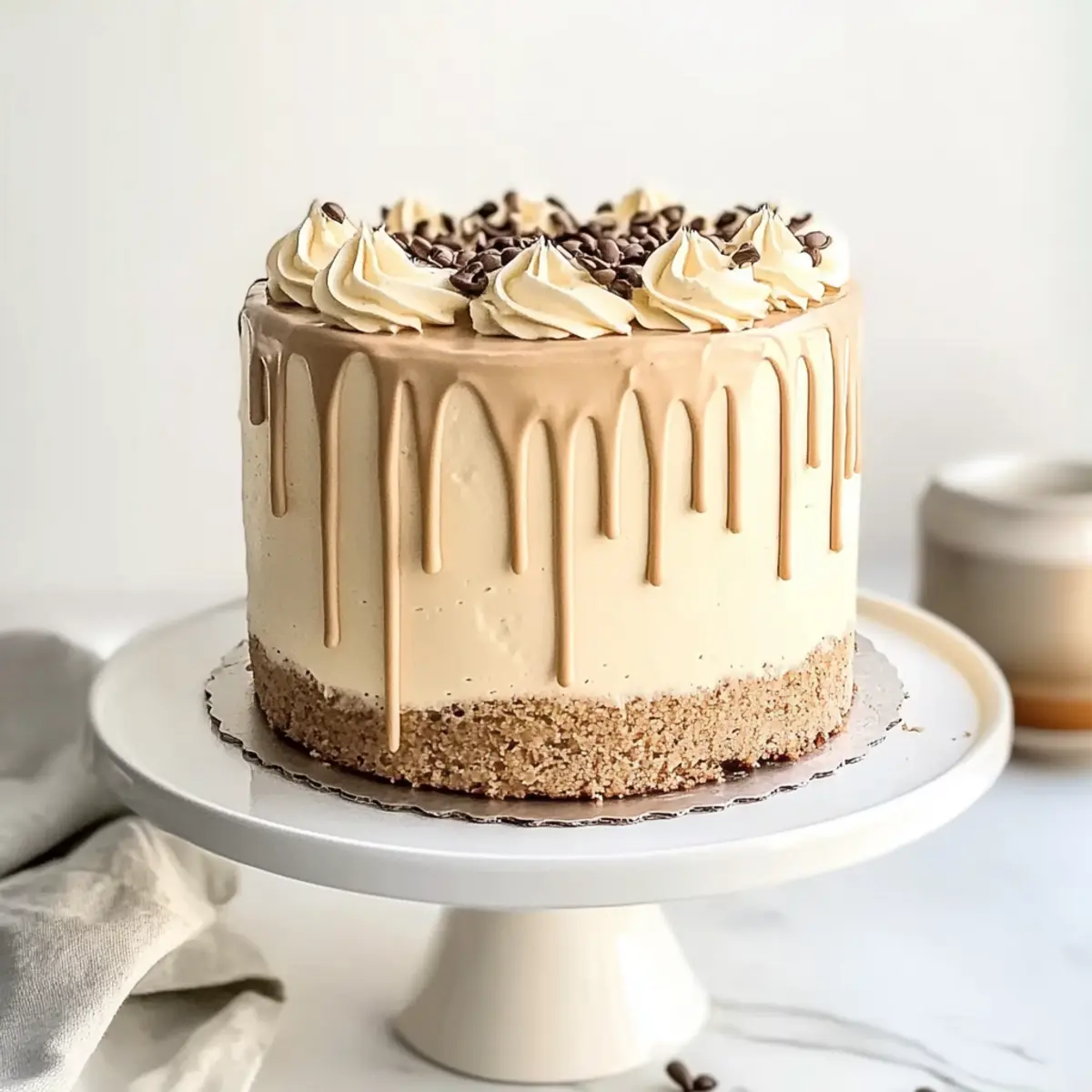 Decadent White Chocolate Mocha Cake for Coffee Lovers