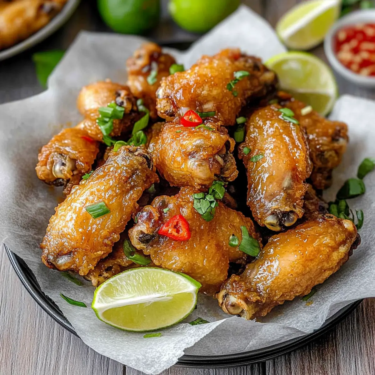 Crispy Vietnamese Fish Sauce Chicken Wings for Ultimate Flavor